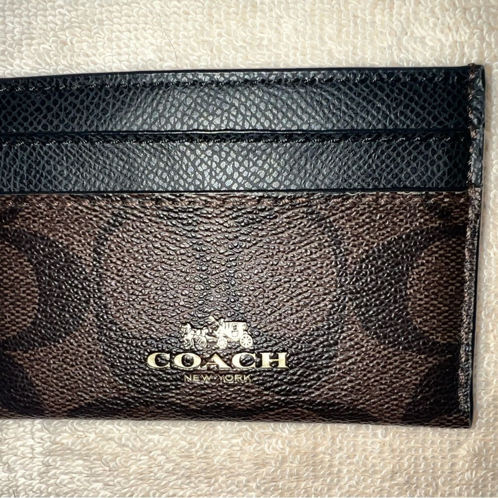 Coach Card Holder
